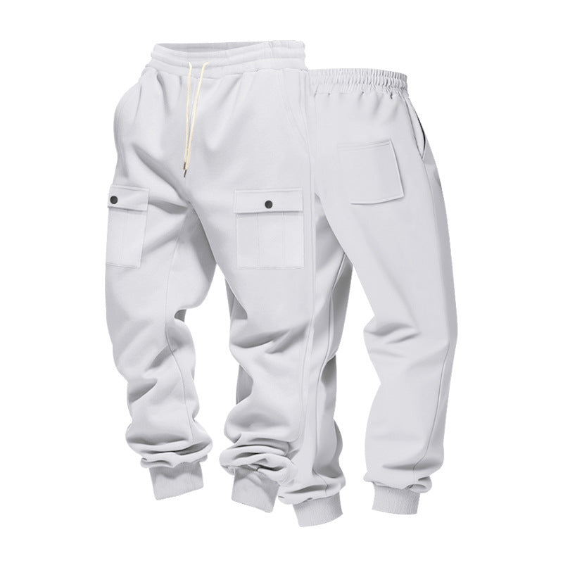 Herren Jogginghose Bequem Cargo-Style Mit Seitentaschen
