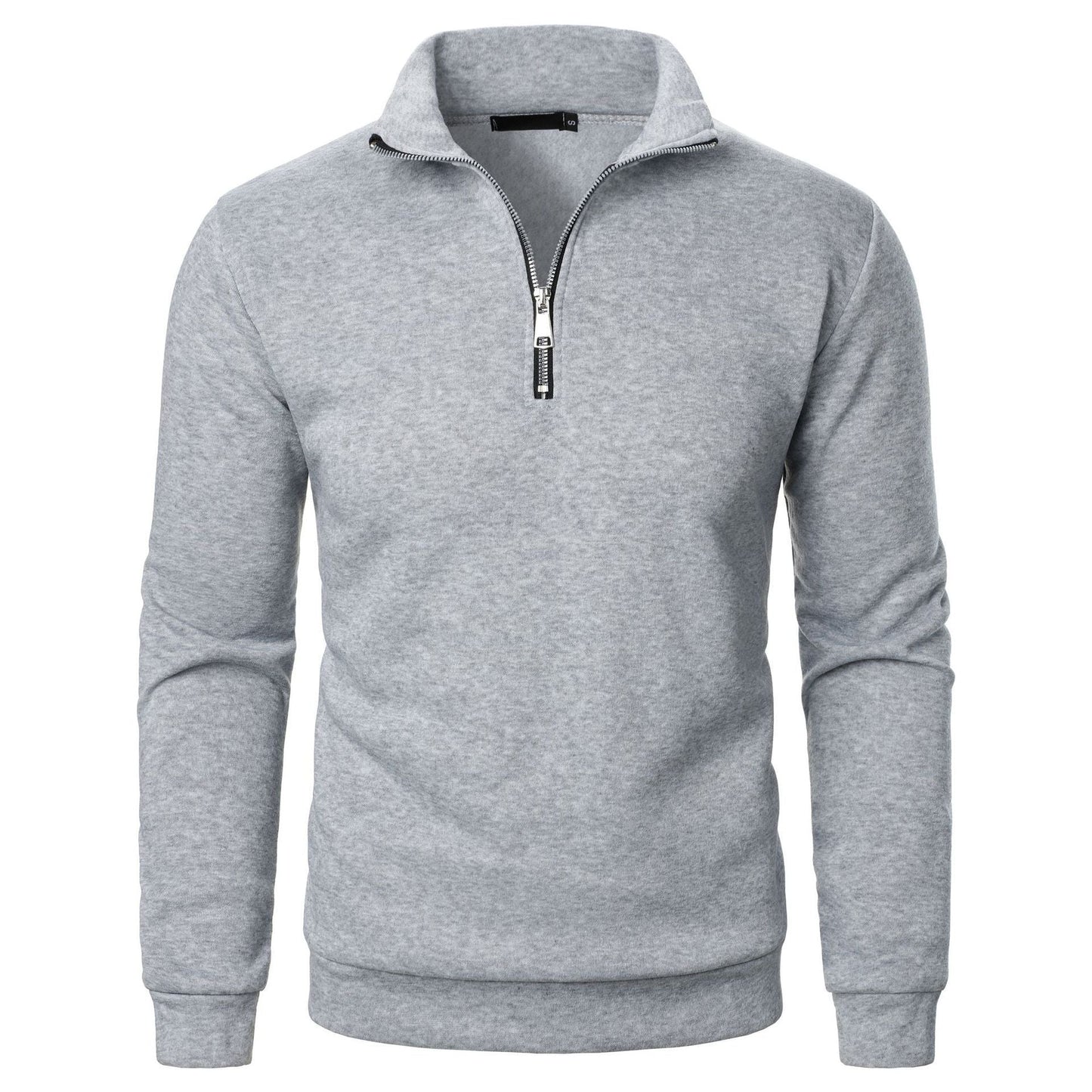 Herren Pullover Kurz Reißverschluss Modern Sportlich