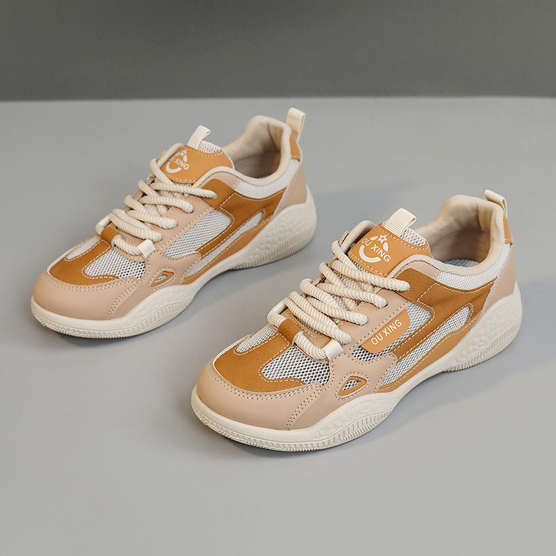 Damen Sneaker Atmungsaktiv Laufsohle Dämpfung Sportlich