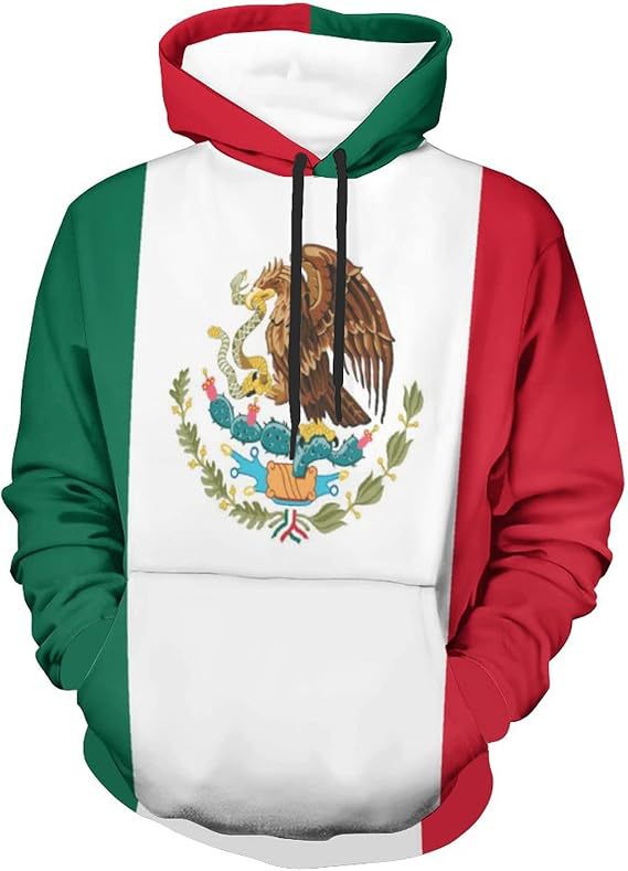 Herren Kapuzenpullover Wolfsgrafik Cooler Style Berlin