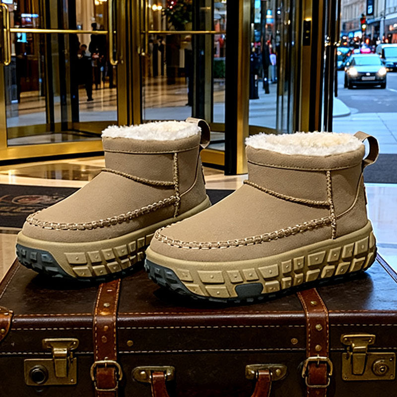 Damen Winterboots Rutschfest Flauschig Warm
