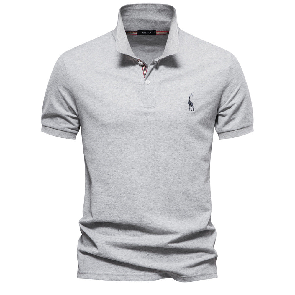 Herren Poloshirt Baumwolle Atmungsaktiv Klassisch Modern