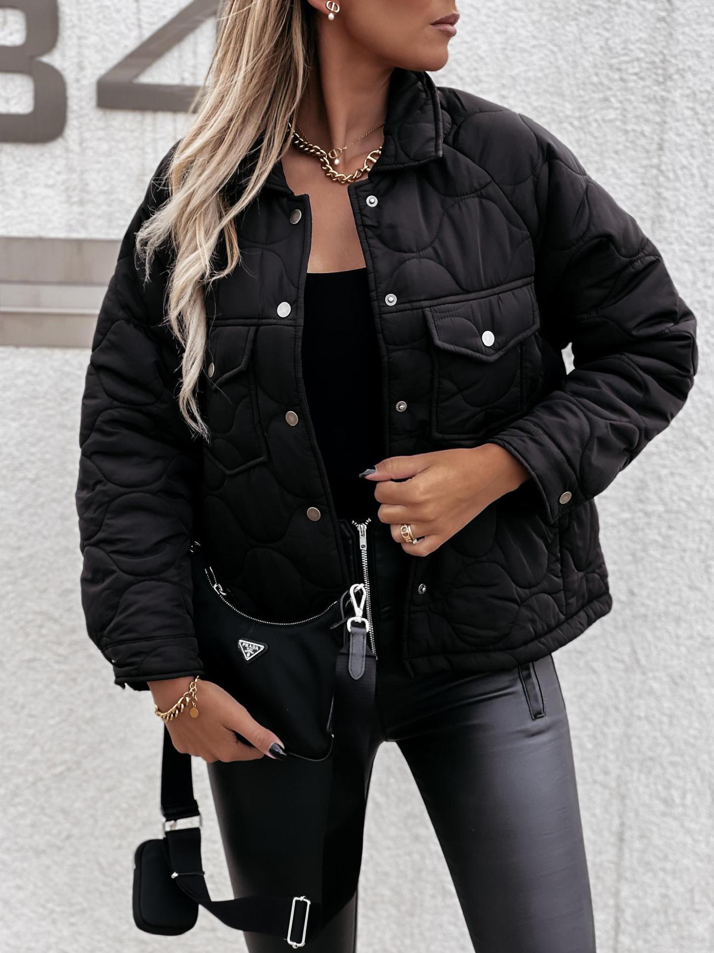 Damen Freizeitjacke Steppweste Modern Slim Fit