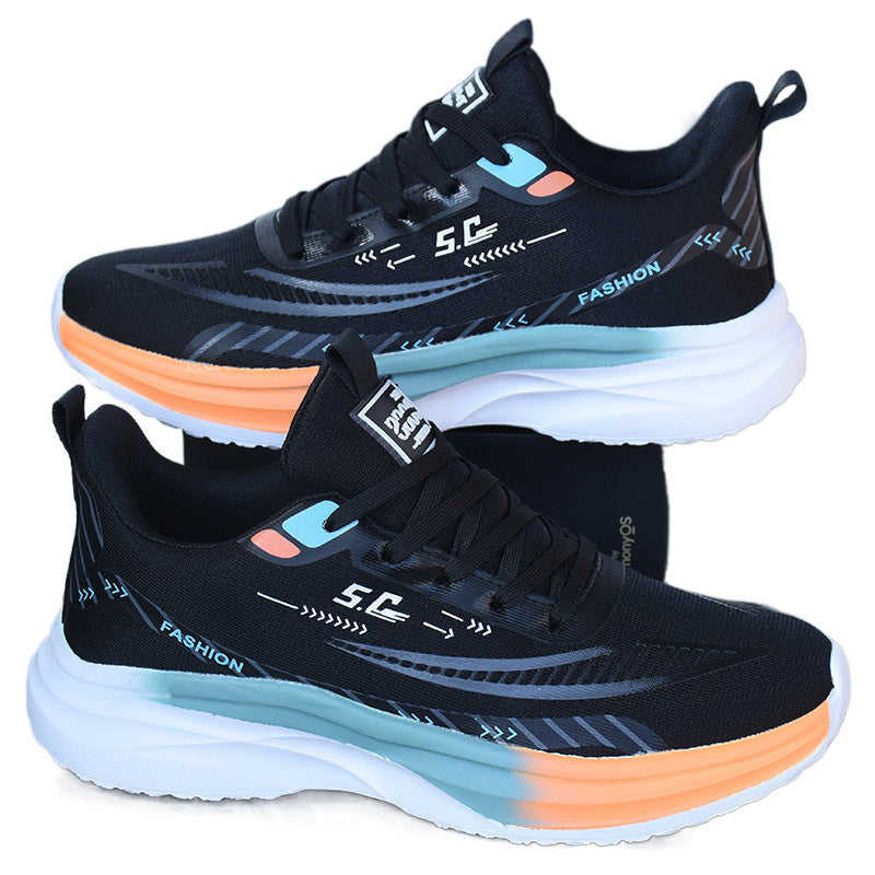 Damen Laufschuhe Sportlich Atmungsaktiv Flex-Sohle