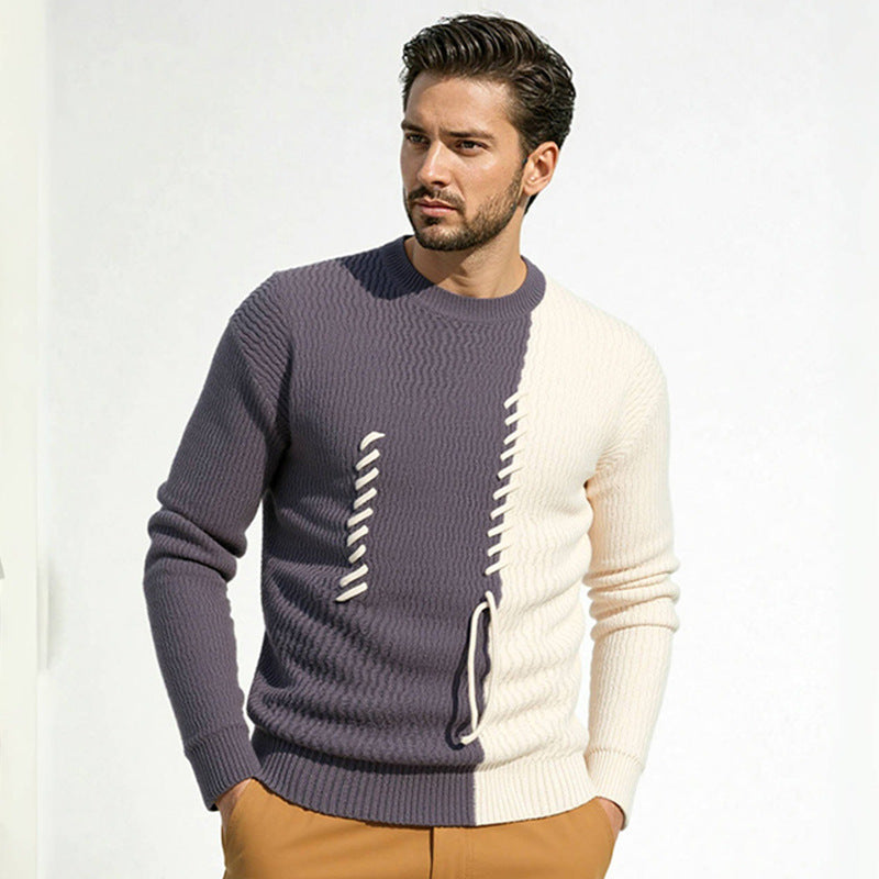 Herren Pullover Strukturiert Einzigartig Modisch