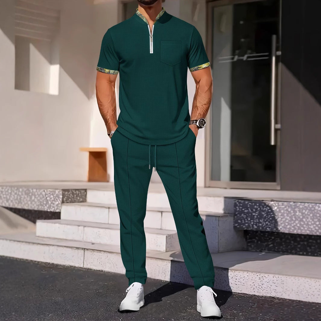 Herren Sportanzug Modern Kurzarm Funktionsbekleidung