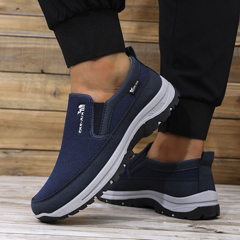 Damen Slip-On Schuhe Atmungsaktiv Rutschfest Bequem