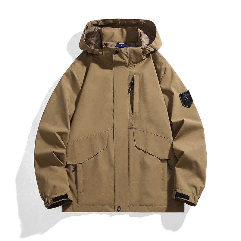 Wasserfestes Outdoor-Jacket Herren Regenjacke Funktionell