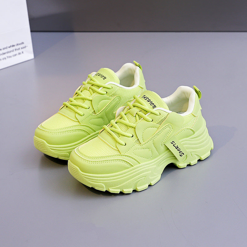 Damen Sneaker Chunky atmungsaktiv mit weicher Sohle