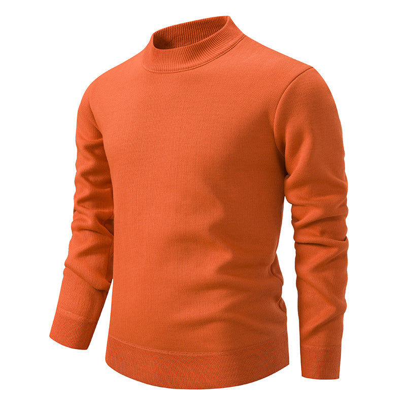 Herren Strickpullover Modern Stehkragen Hochwertig