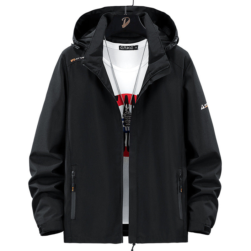 Herren Outdoor-Jacke Wasserabweisend Multifunktions