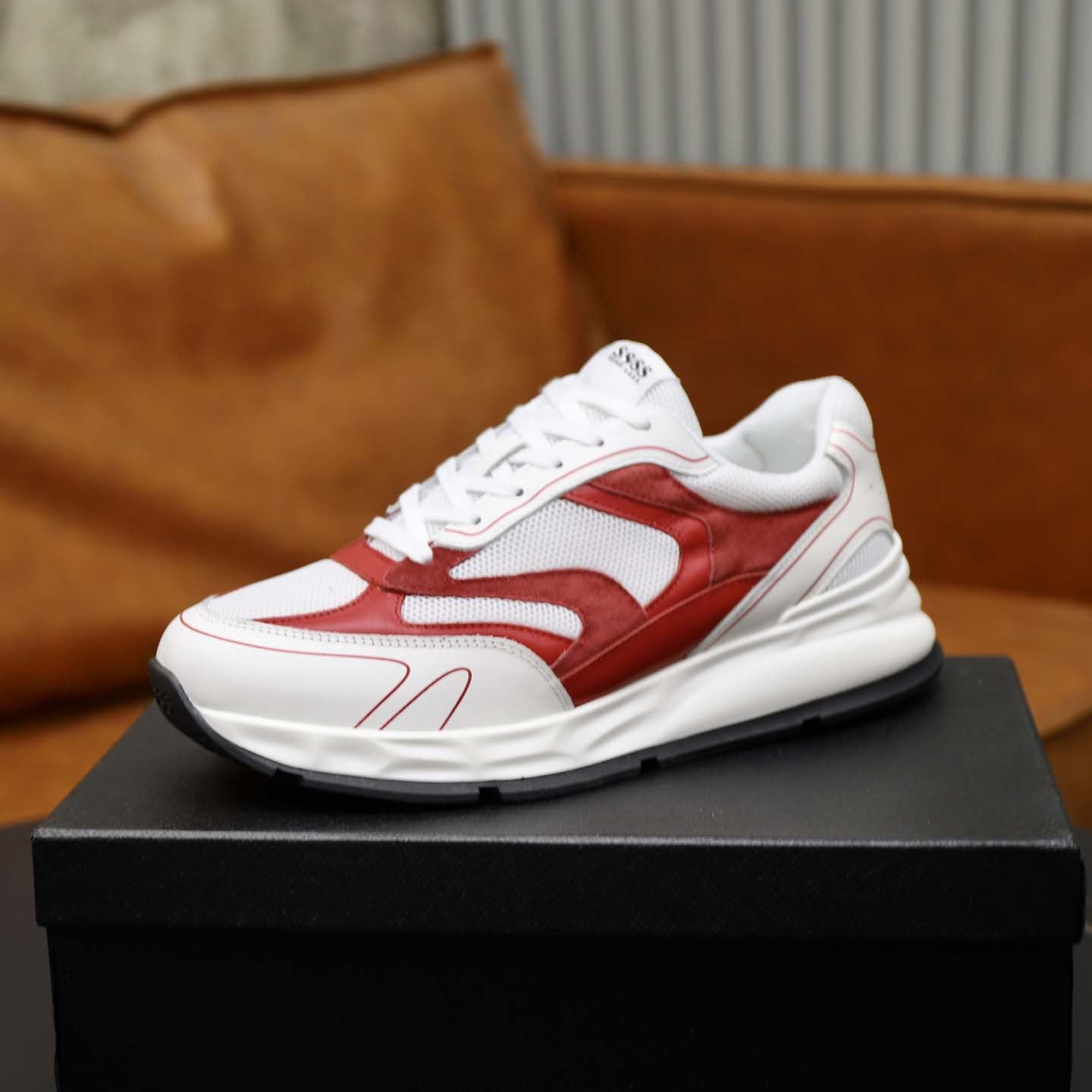 Damen Sneaker Sportlich Atmungsaktiv Leicht Modern
