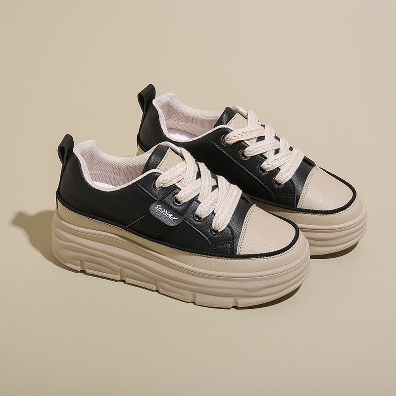 Damen Sneaker Plateau Komfort Atmungsaktiv Sportlich