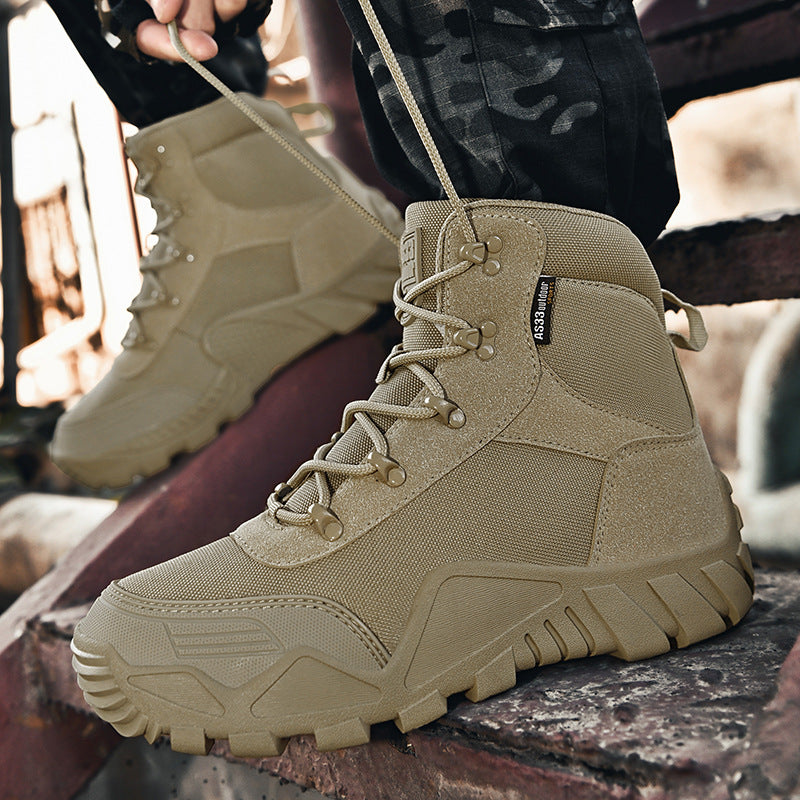 Taktische Wanderschuhe Herren Outdoor Stabil