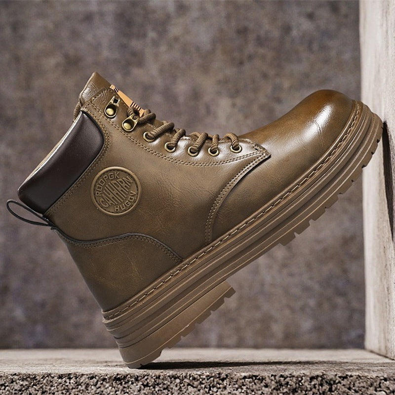 Damen Stiefel Robust Schnürstiefel Rutschfest Winter