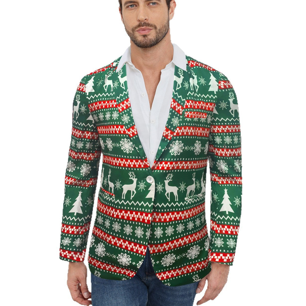 Herren Weihnachtsblazer Elegant Berlin Style