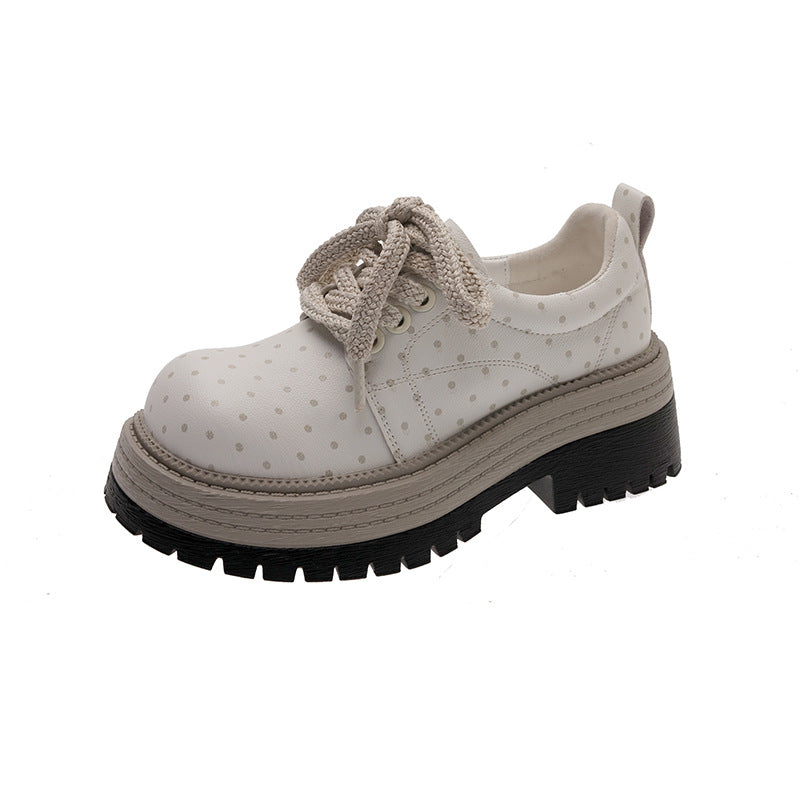 Damen Schnürschuhe Hochzeitsschuhe Blockabsatz Trendy