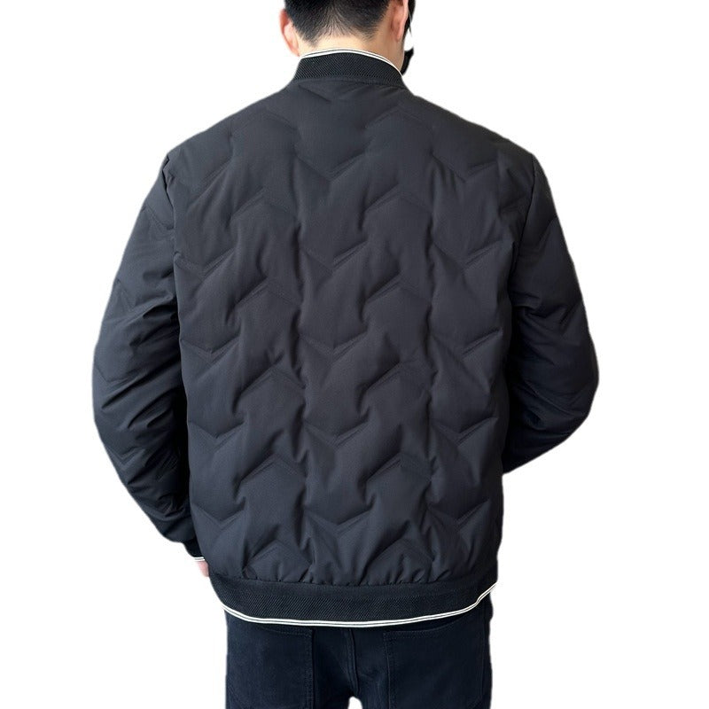 Herren Steppjacke Warm Gesteppt Modern