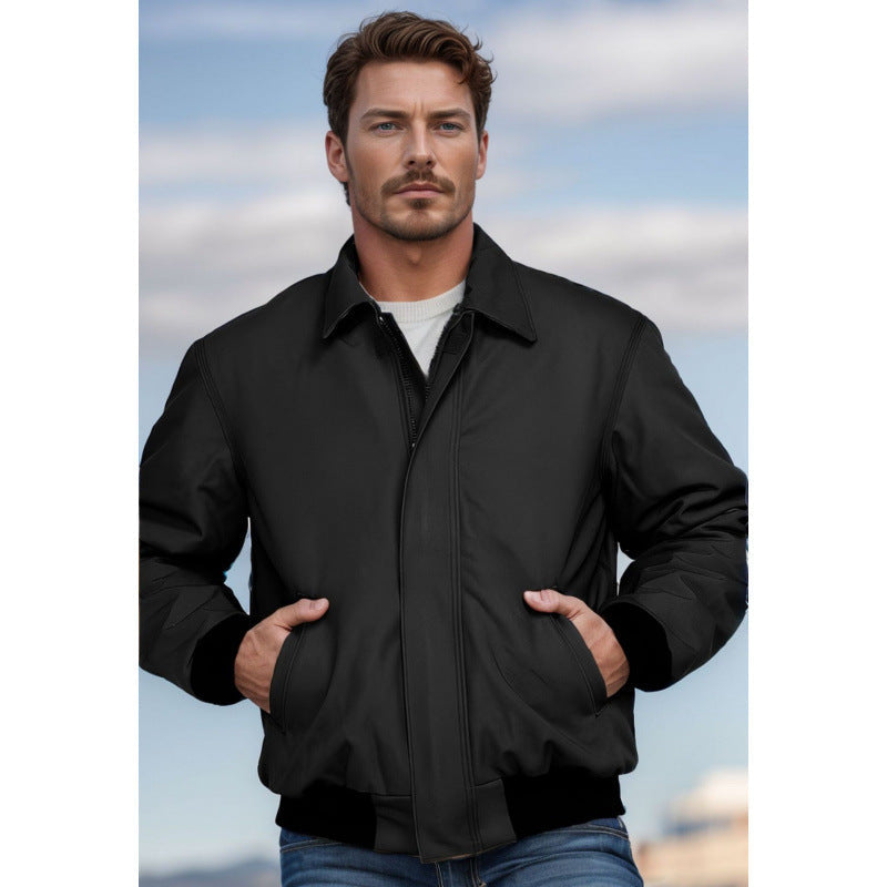 Männer Utility-Jacke Robust Mit Vielen Taschen