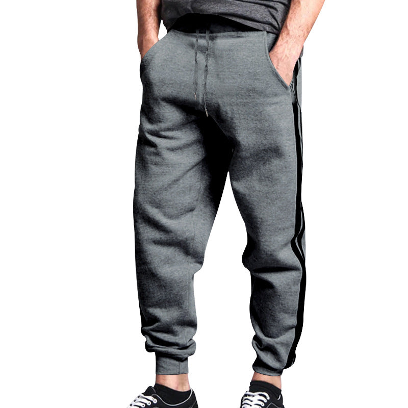Herren Sporthose mit Kontraststreifen Modern Freizeit