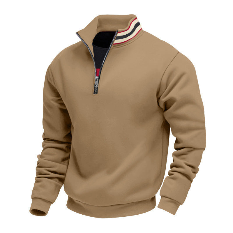 Herren Sportpullover Modern Athletisch Grün