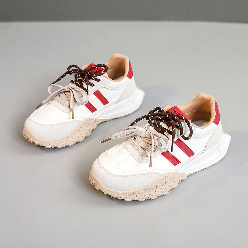 Damen Sneaker Sportlich Freizeit Schuhe bequemLaufsohlen