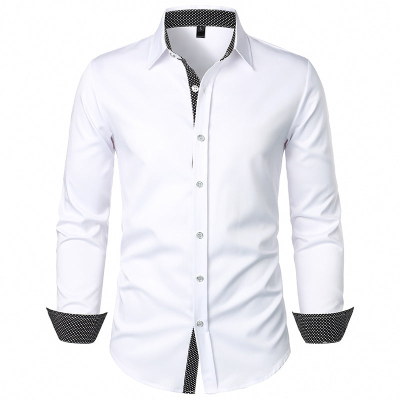 Herren Sommerhemd Elegant mit Druckdetails Modern