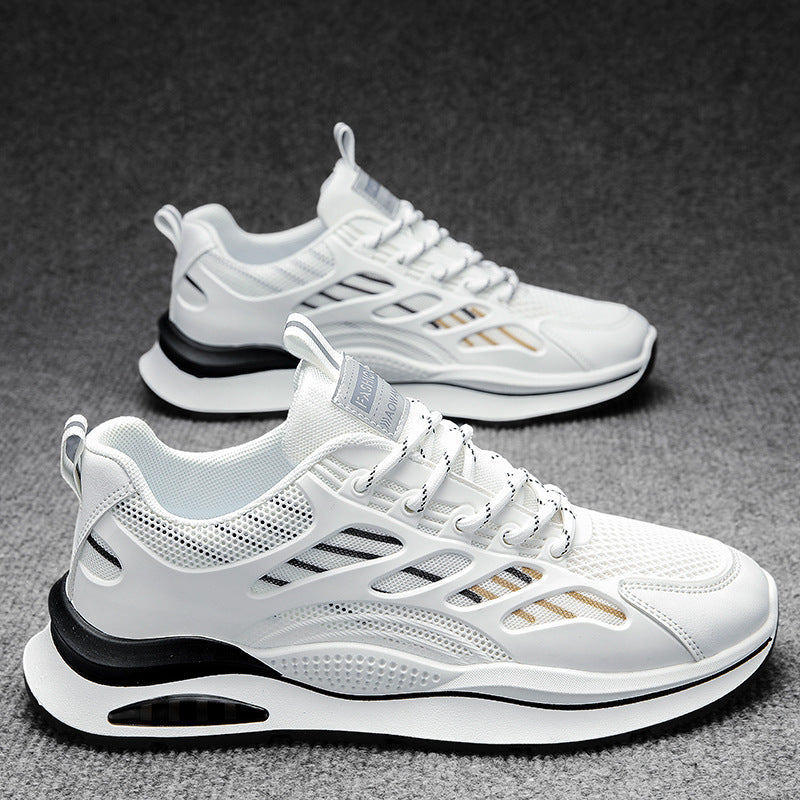 Damen Sneaker Sportlich Belüftet Flexibel Laufsohle