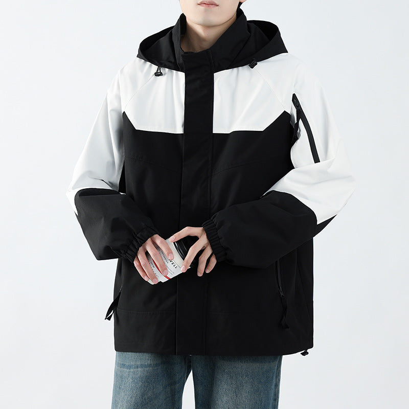 Wasserabweisende Outdoorjacke Unisex Winddicht