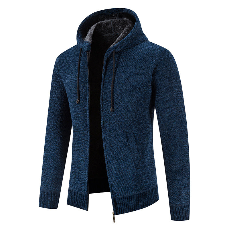 Herren Kapuzenjacke Weich Innenfutter Modern Design