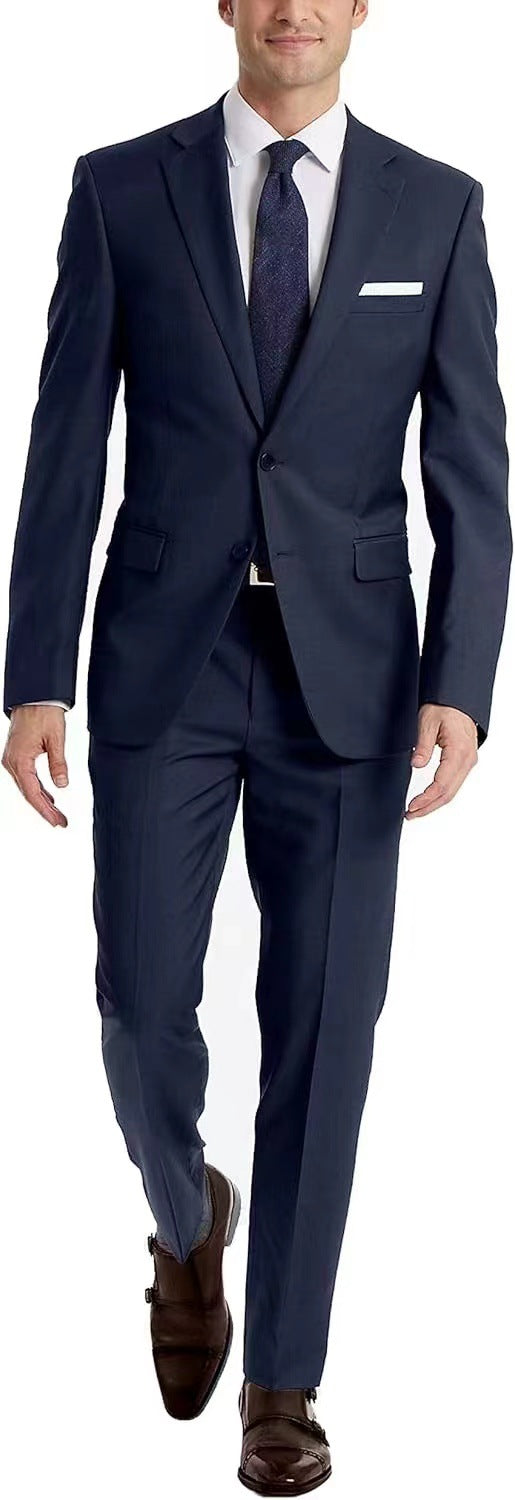 Herren Anzug Moderner 3-Teiler Elegant Slim Fit