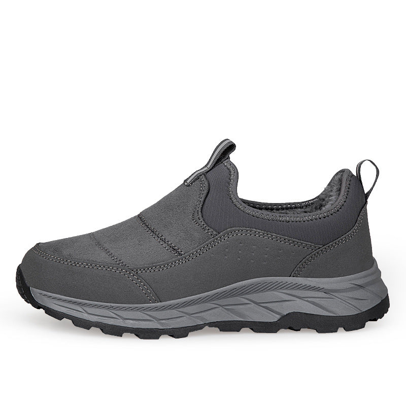 Damen Winter Sneaker Bequem Elastisch Warm