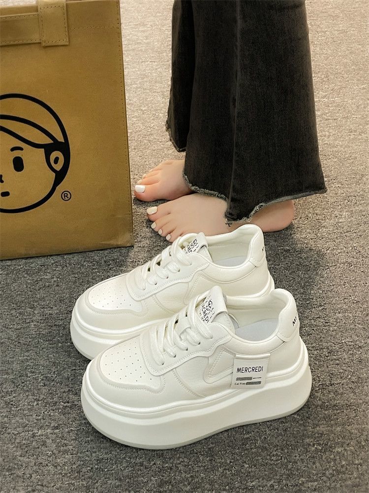 Damen Sneaker Plateau Schuhe Hochwertig Komfortabel