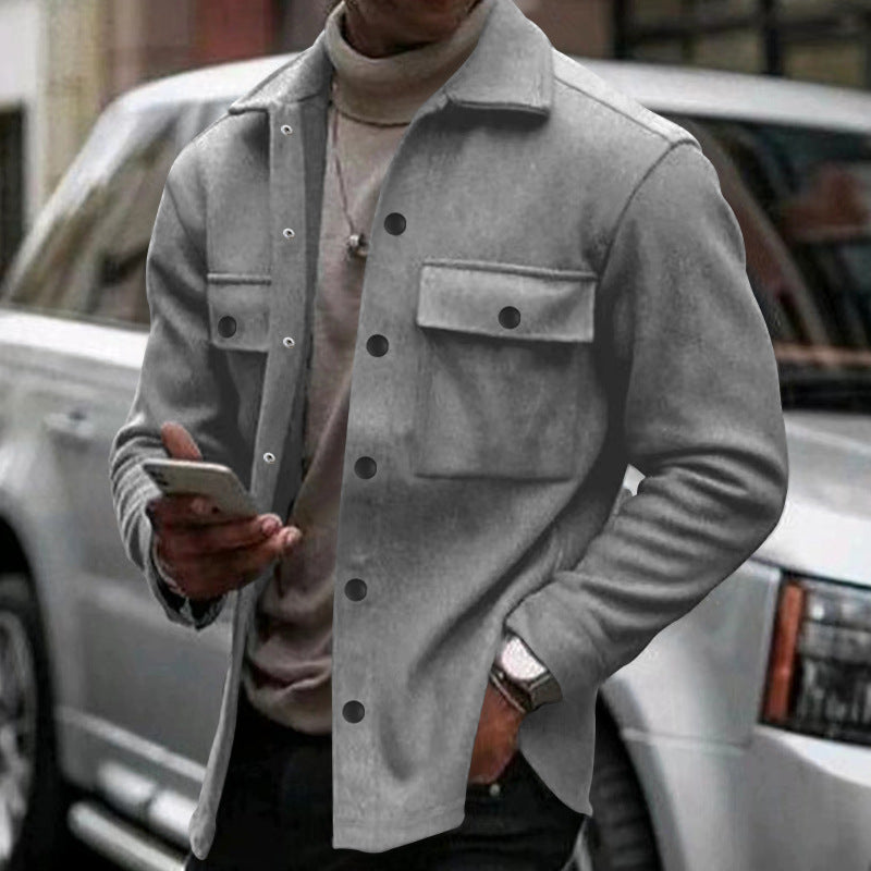Herren Winterjacke Warm Funktionell Schwarz