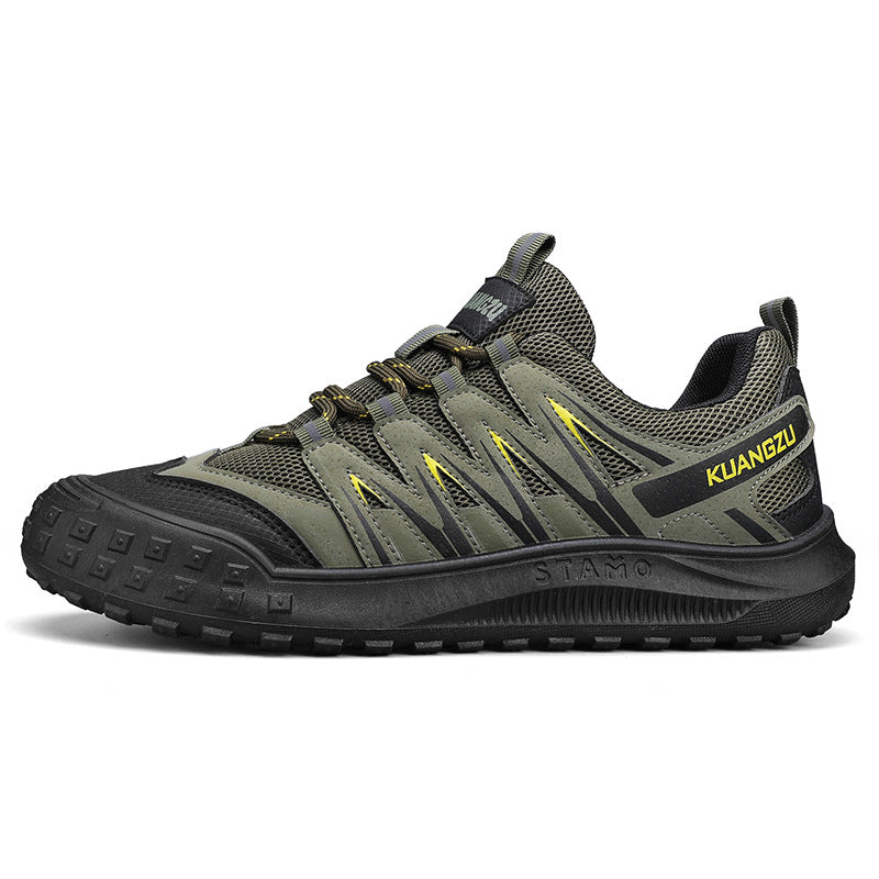 Damen Trekking Sneaker Sportlich Rutschfest Atmungsaktiv