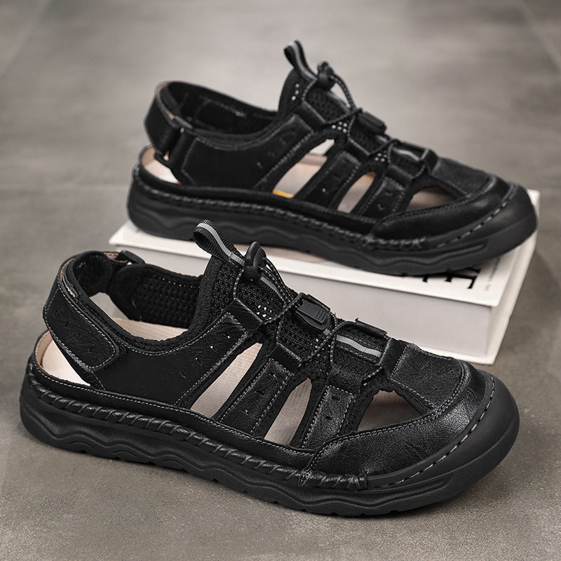 Damen Trekking-Sandalen Atmungsaktiv Bequem Schnellschnürsystem