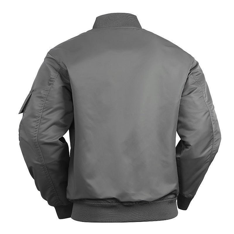 Herren Bomberjacke Modern Elastisch Leicht