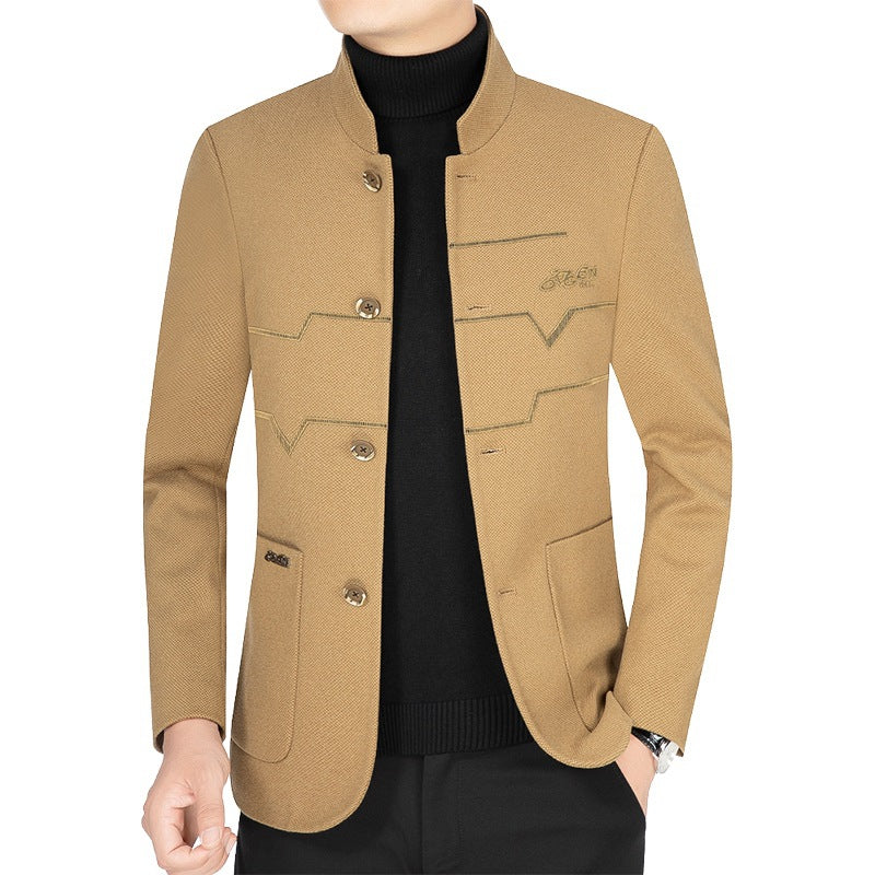 Herren Freizeitjacke Modern Stilvoll Mit Details