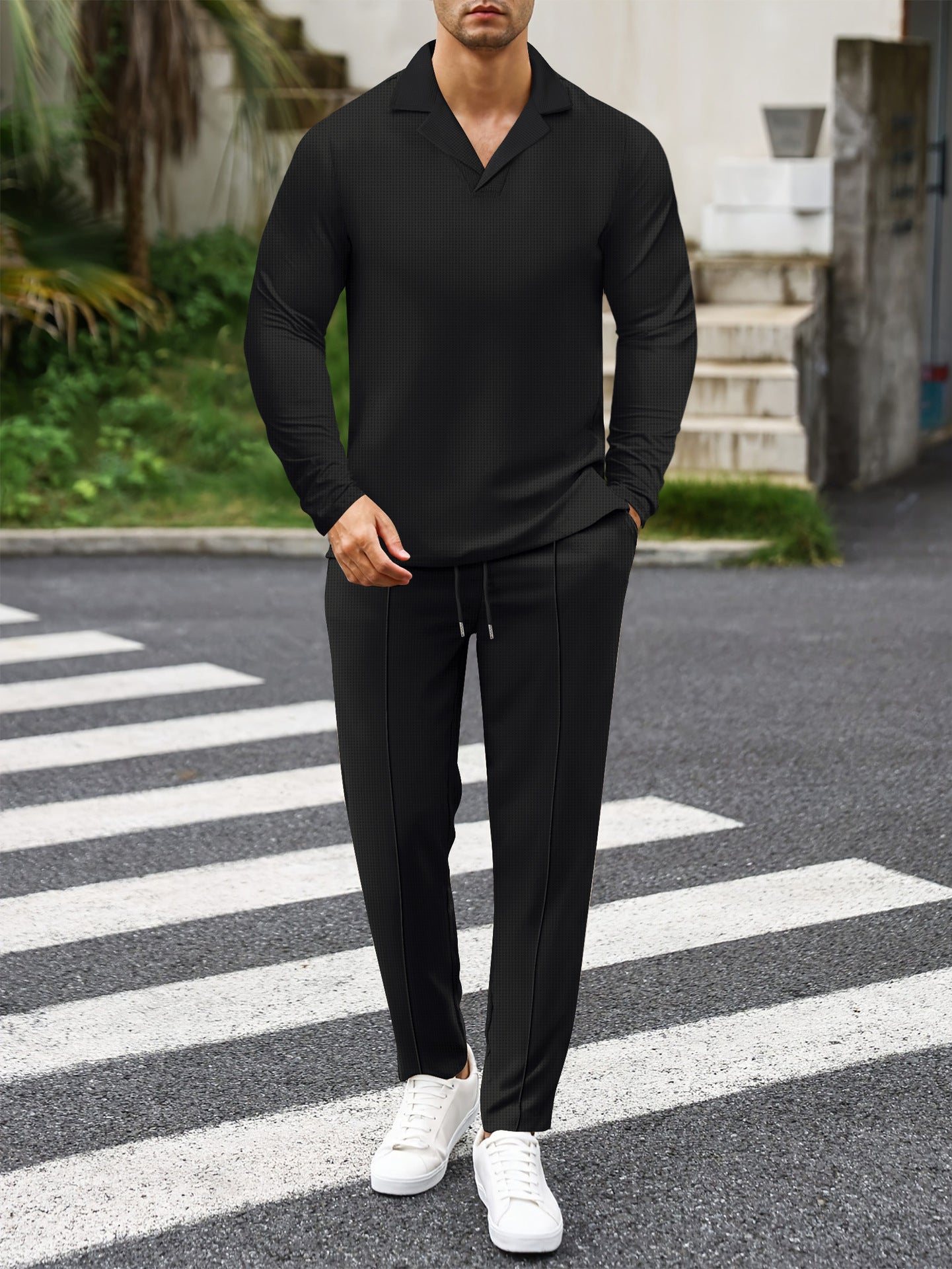 Herren Freizeit Outfit Modern Schnitt Trendy