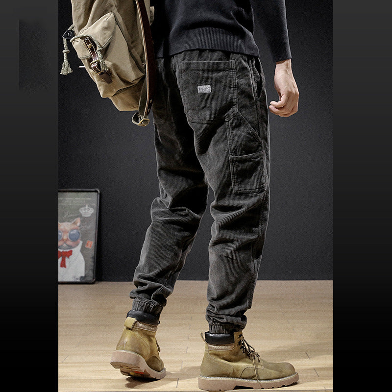 Herren Cordhosen Elastisch Komfortabel Mit Taschen