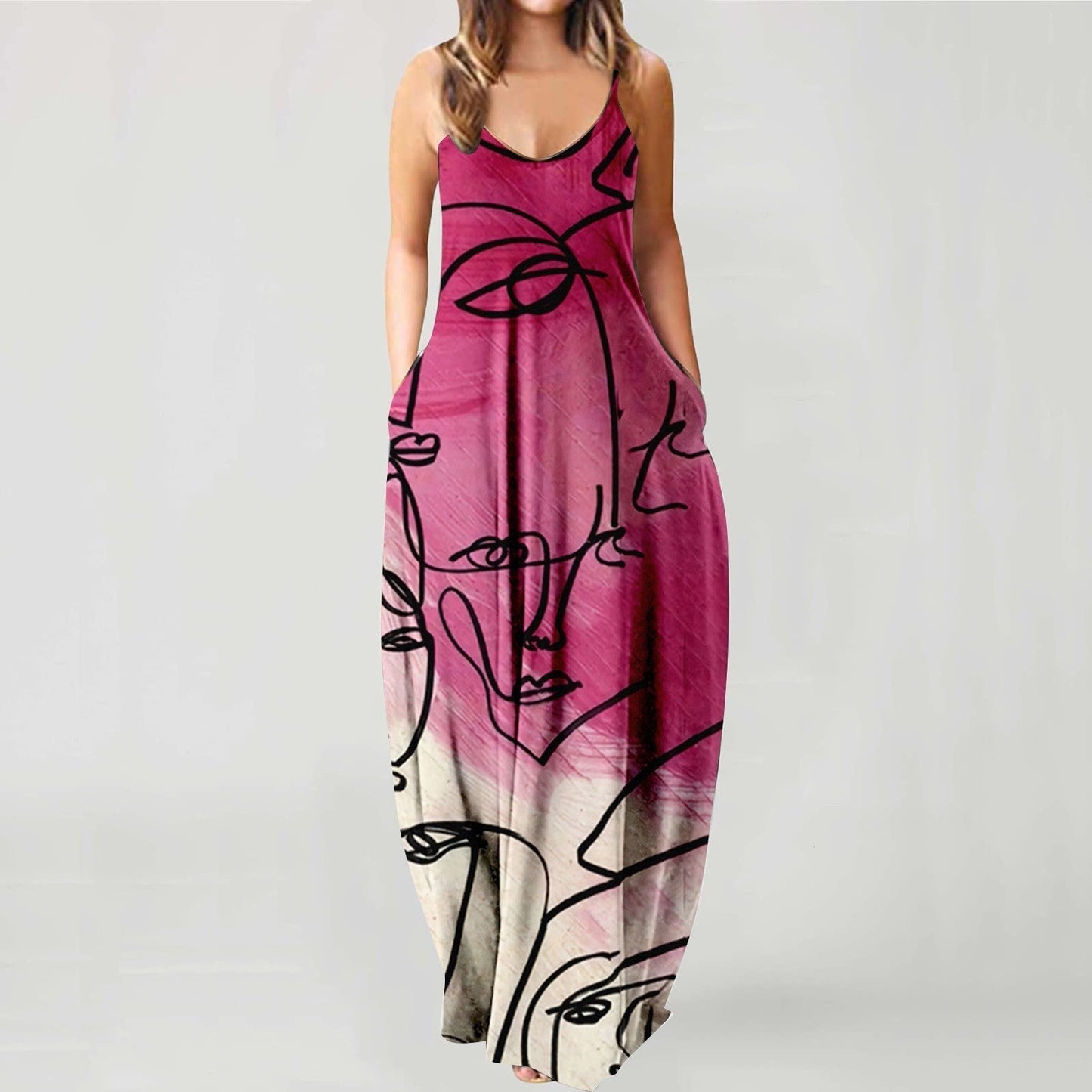 Sommerkleid von Vilea: Lang, heiß, mit Trägern