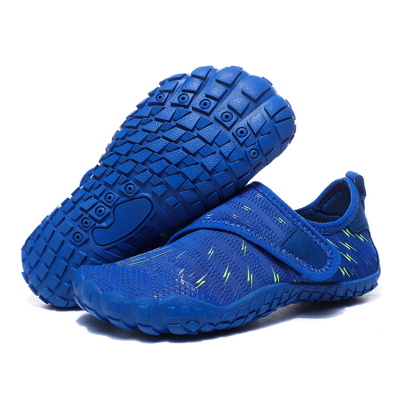 Damen Wasserschuhe Atmungsaktiv Flexibel Schwarz