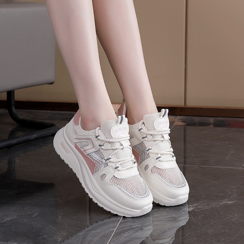 Damen Sneaker Atmungsaktiv Mesh Stoßdämpfend