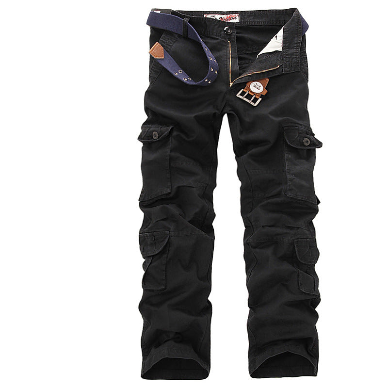 Herren Cargo-Hose Vieltaschig Verstellbar Praktisch
