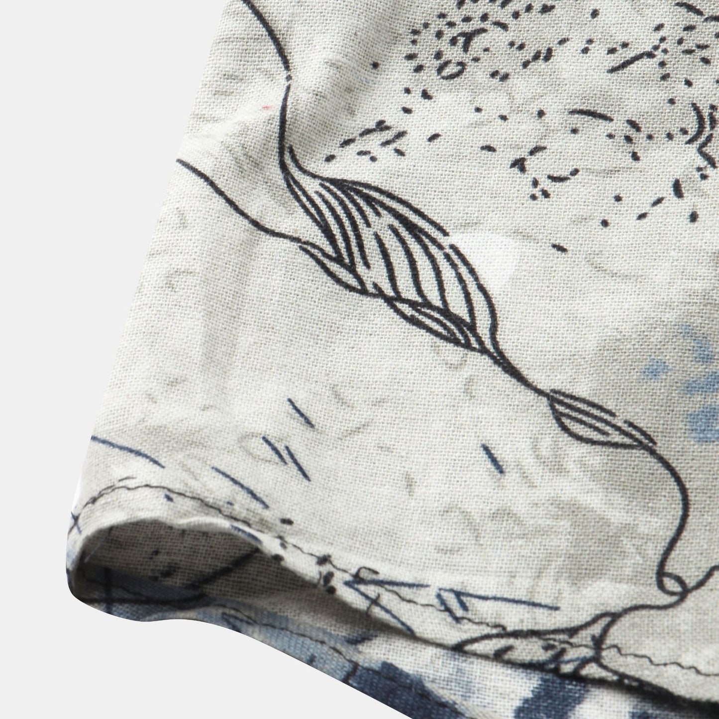 Herren Kurzarmhemd Aquarell Design Modern Berlin Style