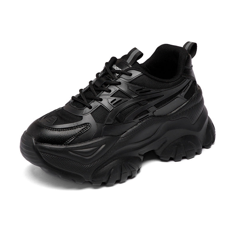 Damen Sneaker Chunky Bequem Dämpfung robust