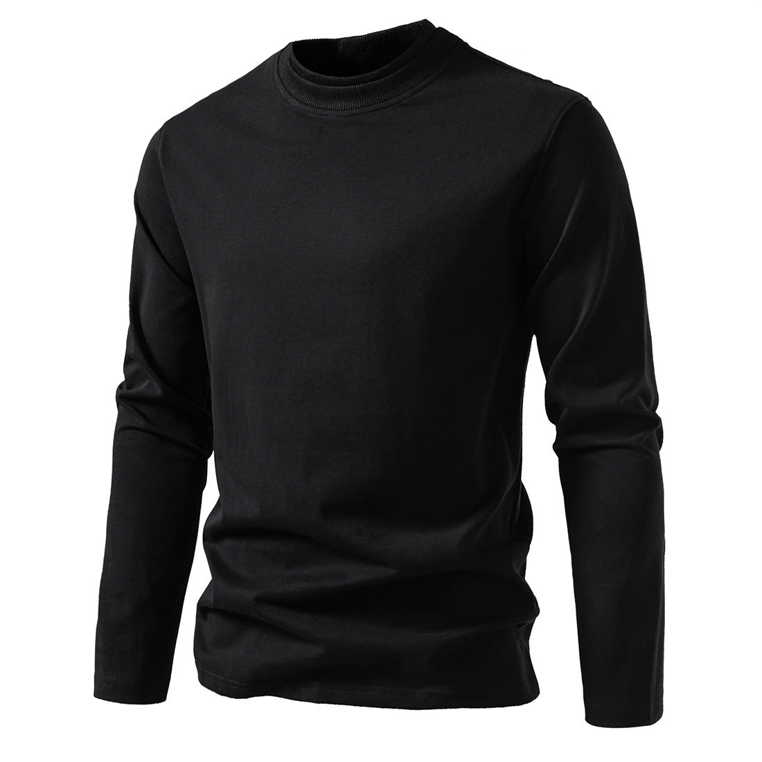 Herren Langarmshirt Moderne Trendmode