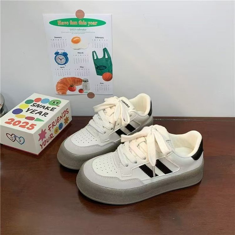 Damen Sneaker Low-Top atmungsaktiv Modern