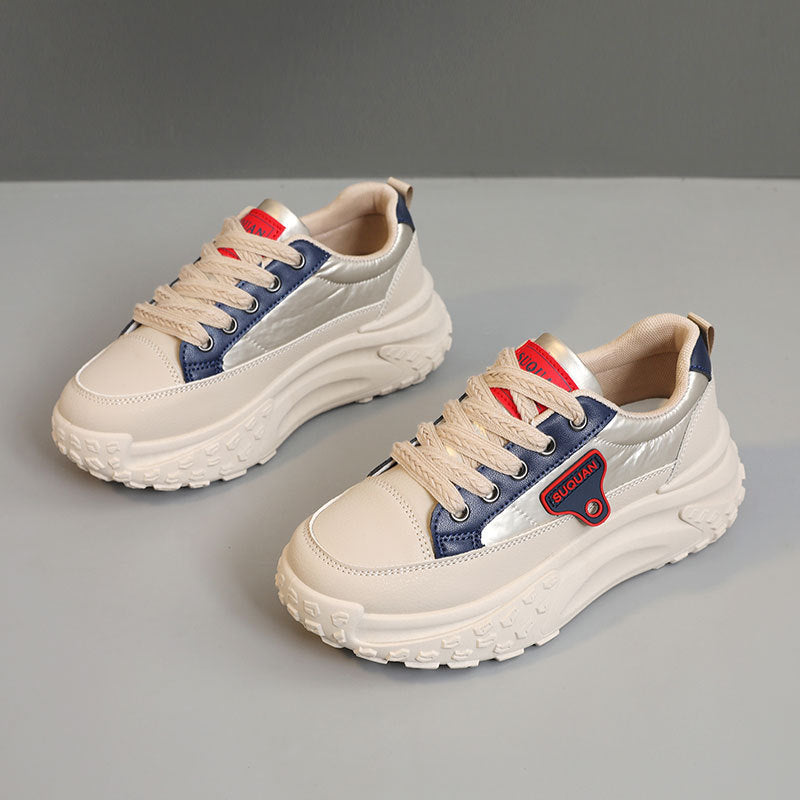 Damen Sneaker Hoch Komfort Stoßdämpfend Sportschuhe