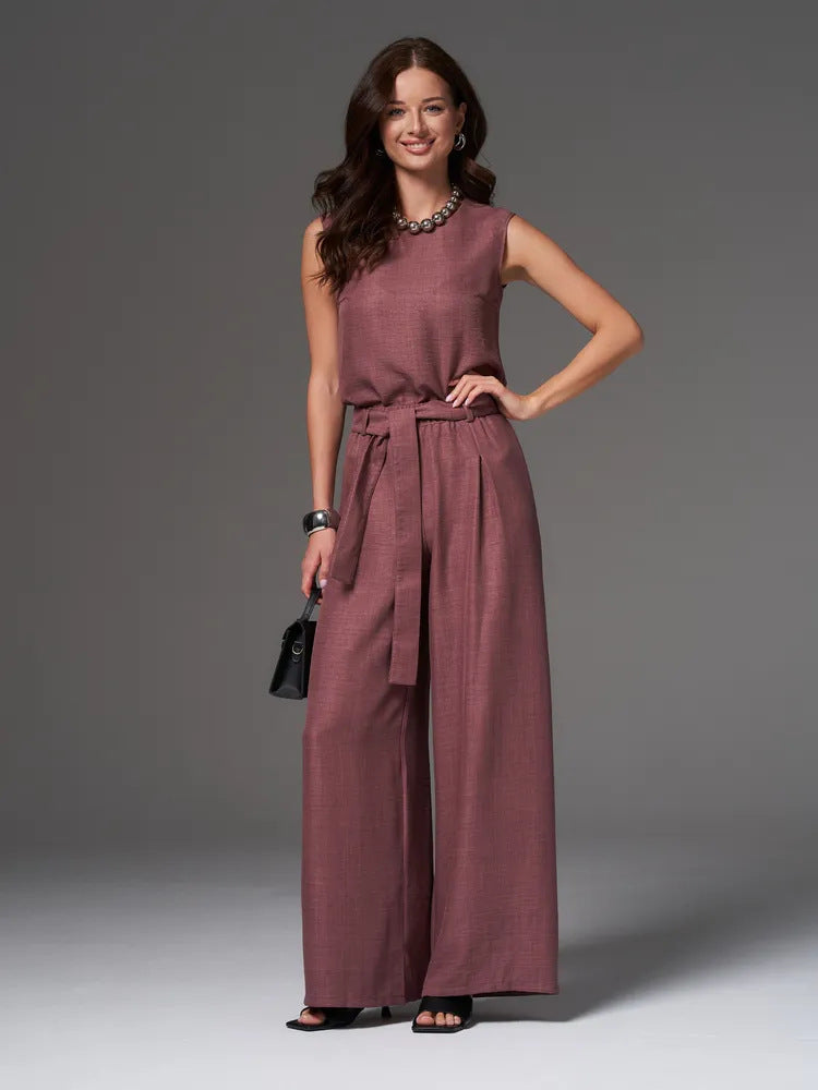 Damen Zweiteiler Set Elegant Lang